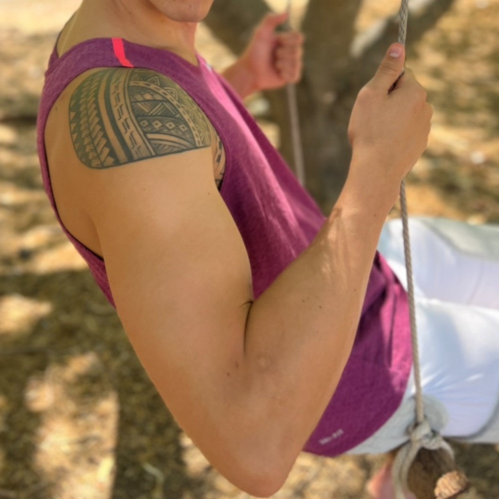 NIKE BREATHE TAILWIND MEN Tank Top SHIRT RUNNING 833130 RUN SLEEVELESS MESH AIR - Picture 9 of 16